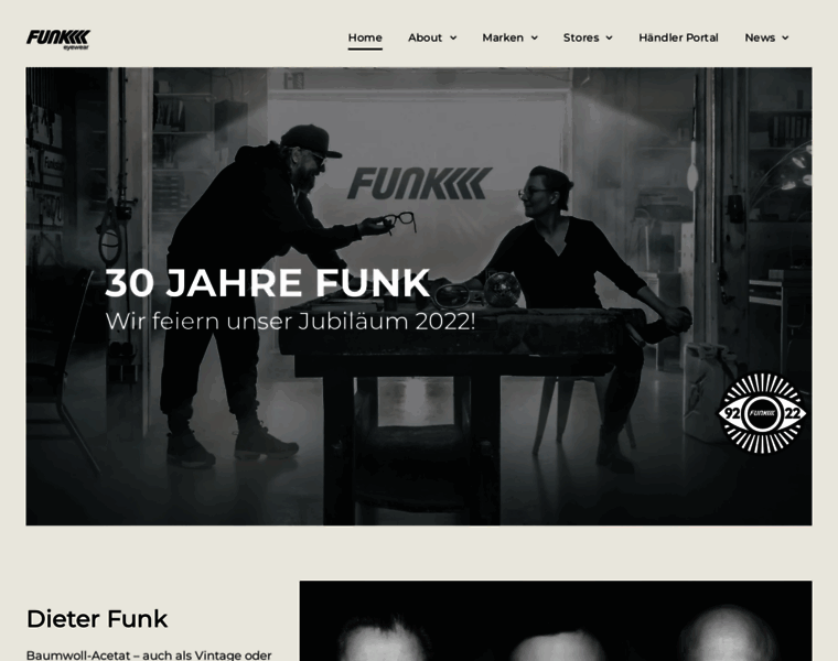 Funkeyewear.com thumbnail