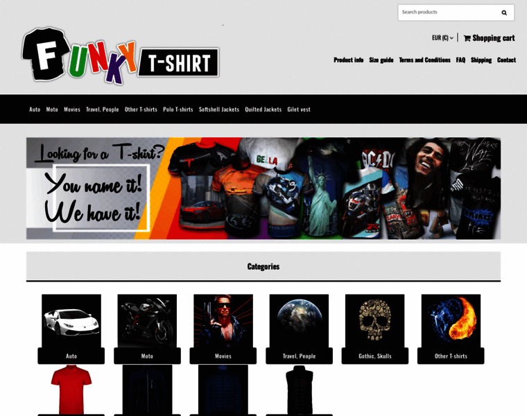 Funky-t-shirt.com thumbnail
