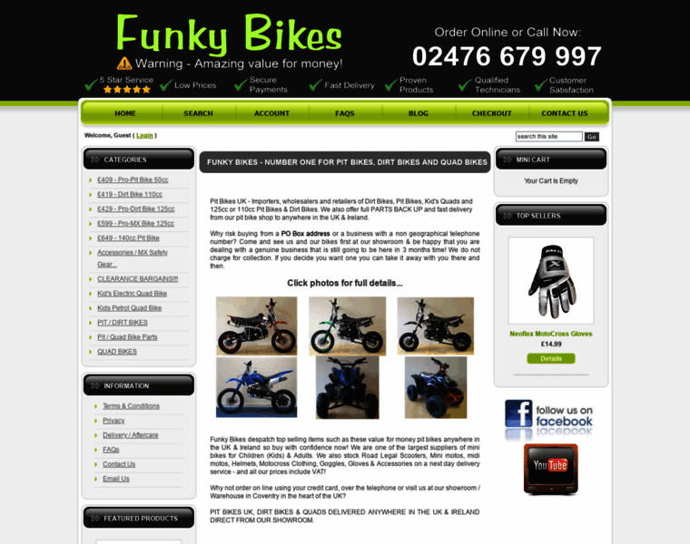 Funkybikes.co.uk thumbnail