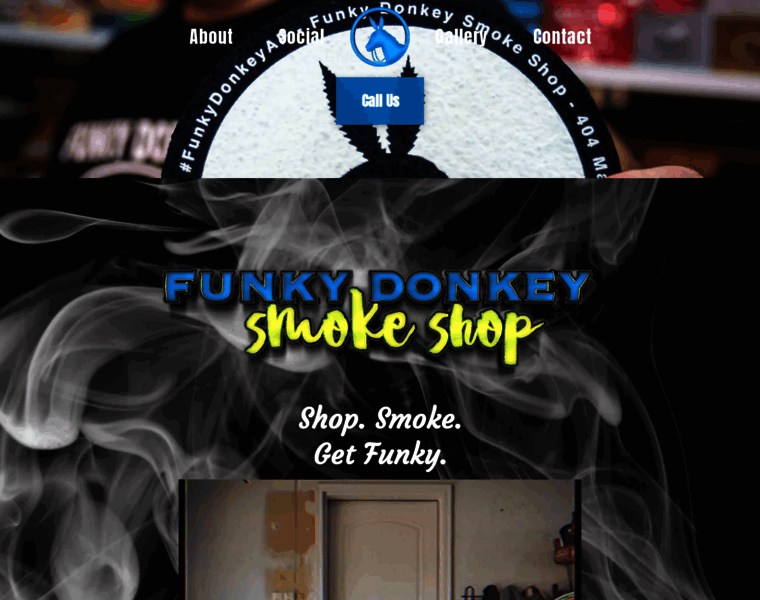Funkydonkeysmokeshop.com thumbnail