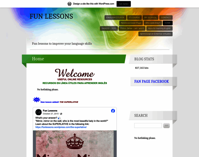 Funlessons.wordpress.com thumbnail