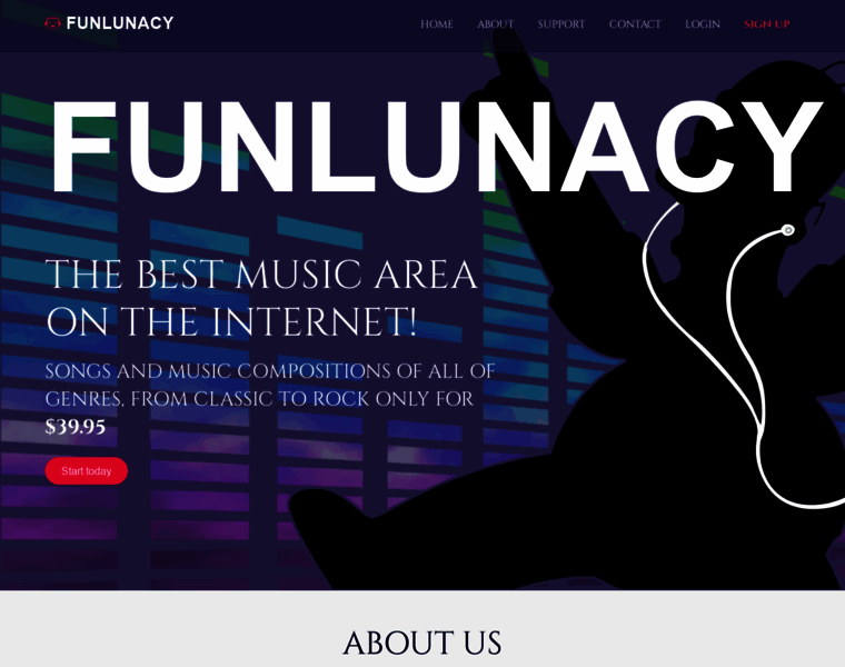 Funlunacy.com thumbnail