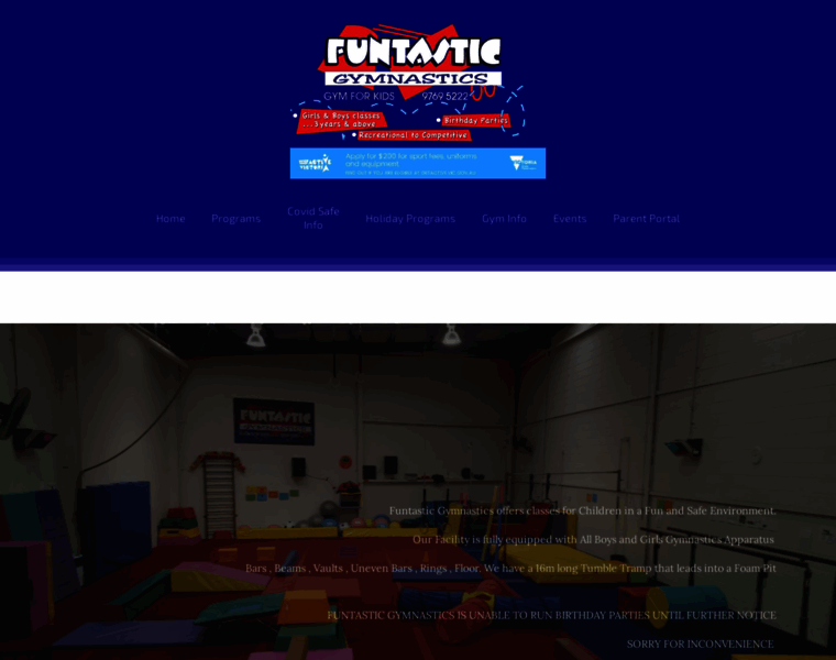Funtasticgymnastics.com.au thumbnail