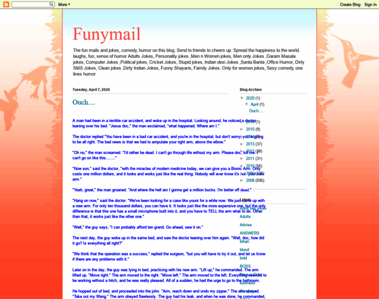 Funymail.blogspot.com thumbnail