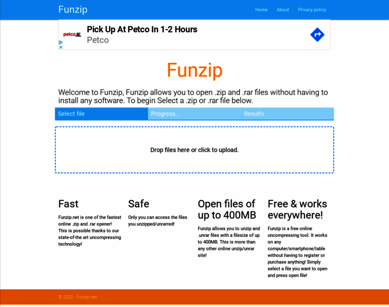 Funzip.net thumbnail