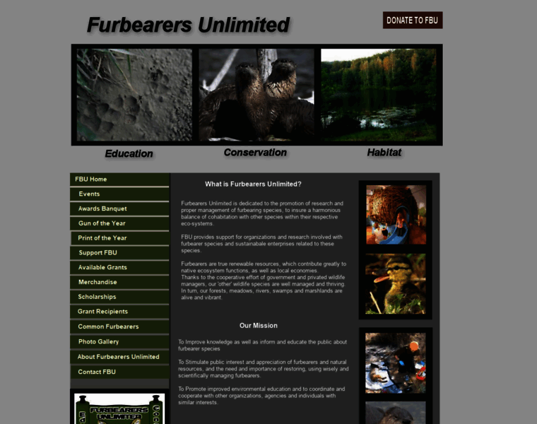 Furbearers.org thumbnail