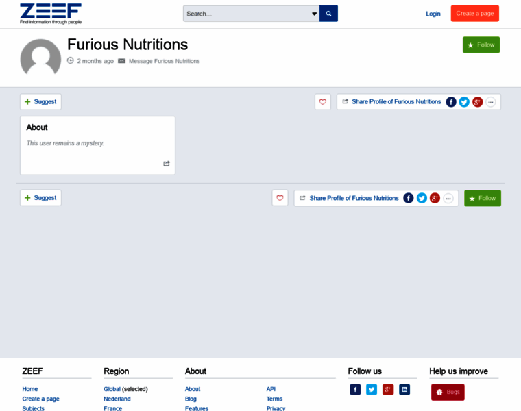 Furious-nutritions.zeef.com thumbnail
