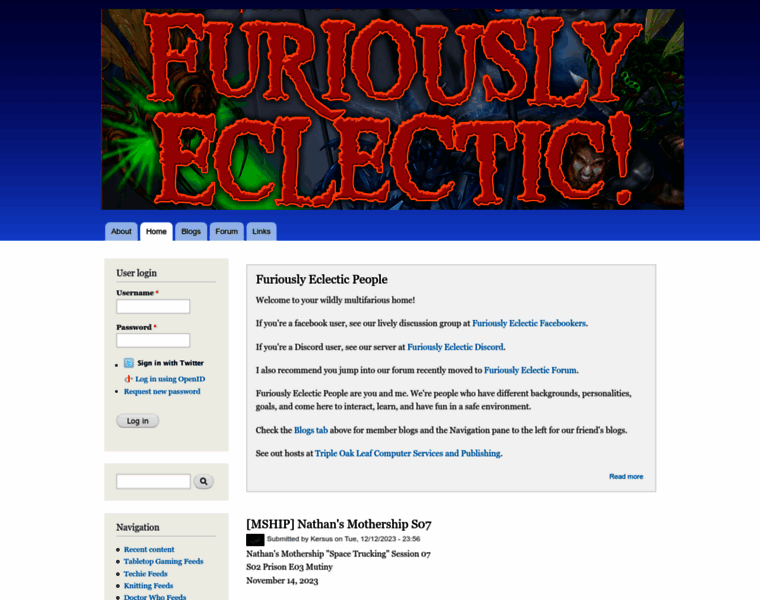 Furiouslyeclectic.com thumbnail