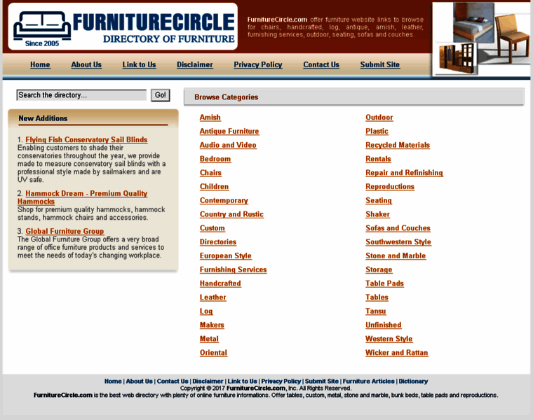 Furniturecircle.com thumbnail