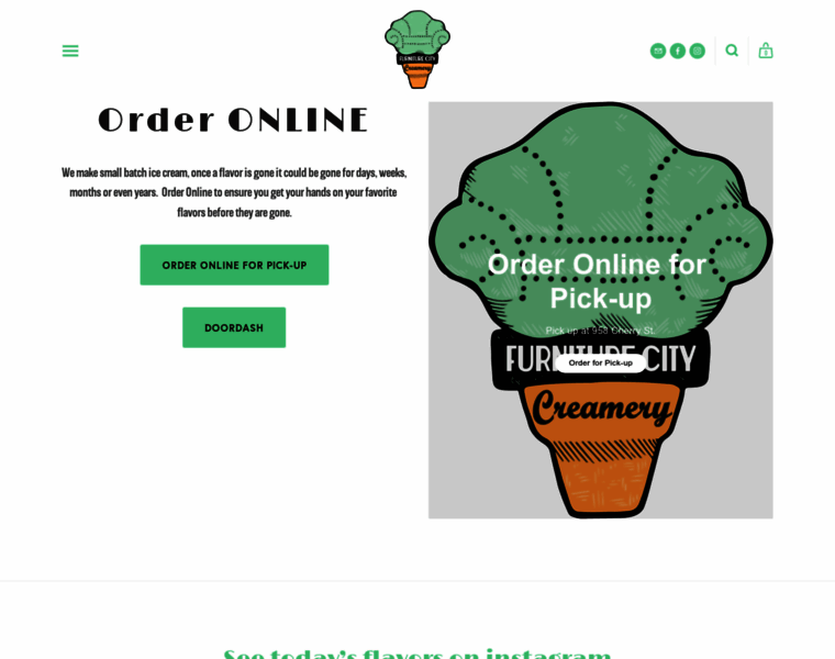 Furniturecitycreamery.com thumbnail