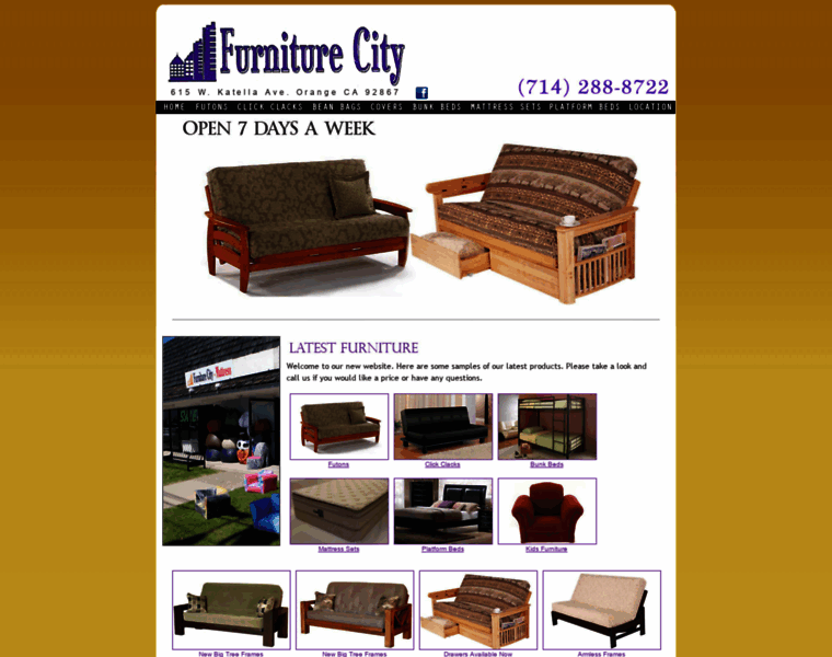 Furniturecityoforange.com thumbnail