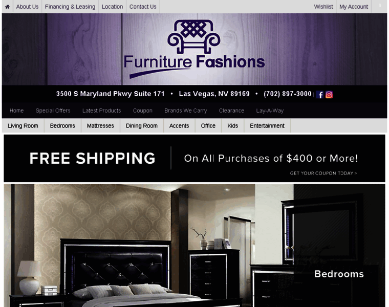 Furniturefashionslasvegas.com thumbnail