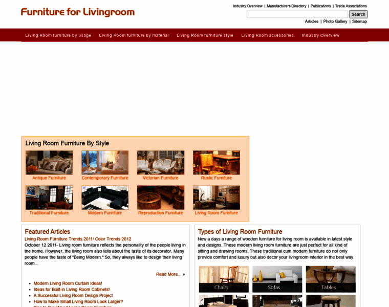 Furnitureforlivingroom.com thumbnail