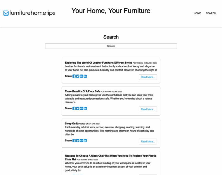 Furniturehometips.com thumbnail
