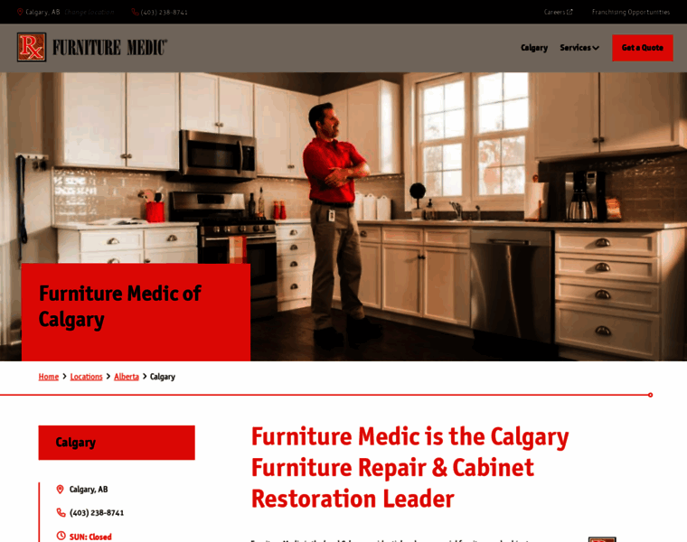 Furnituremedic-calgary.ca thumbnail