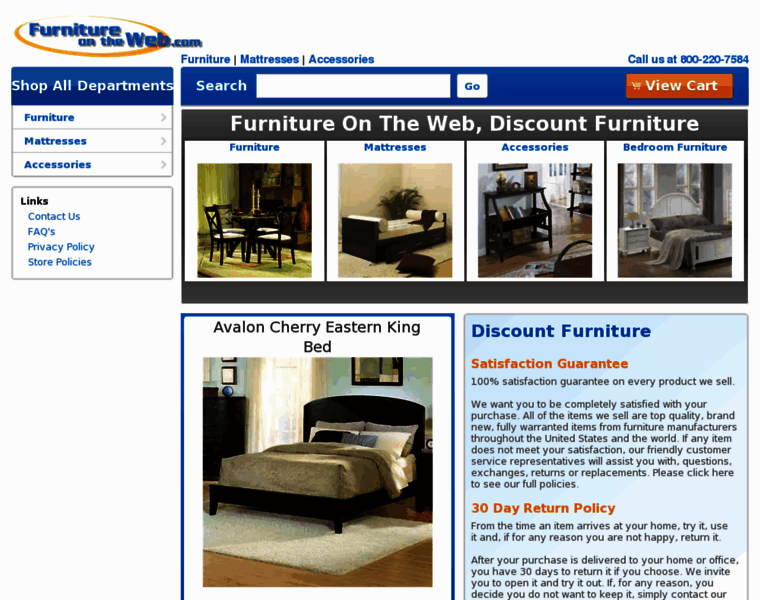 Furnitureontheweb.com thumbnail