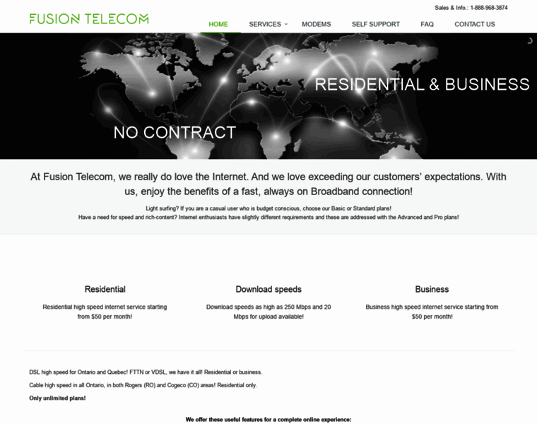 Fusion-telecom.com thumbnail