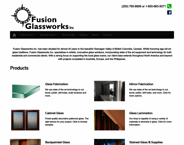 Fusionglass.com thumbnail
