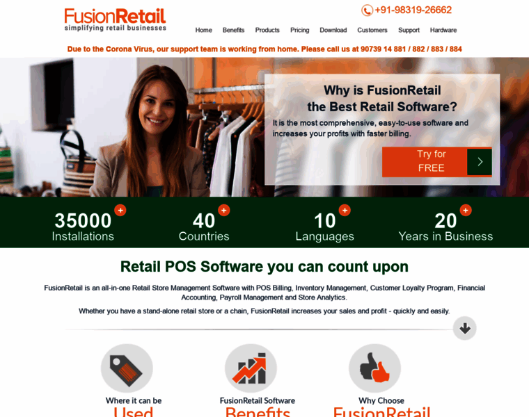 Fusionretailsoftware.com thumbnail