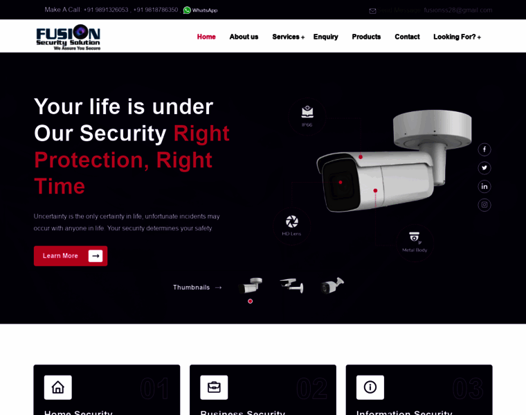 Fusionsecuritysolution.com thumbnail