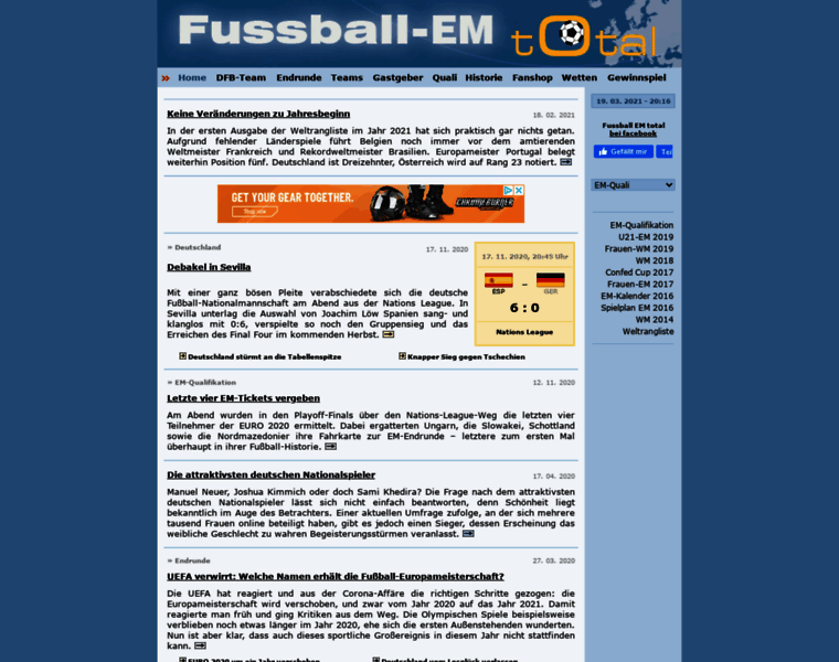Fussball-em-total.de thumbnail