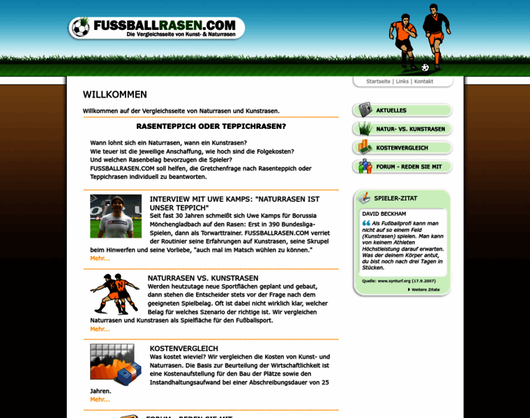 Fussballrasen.com thumbnail