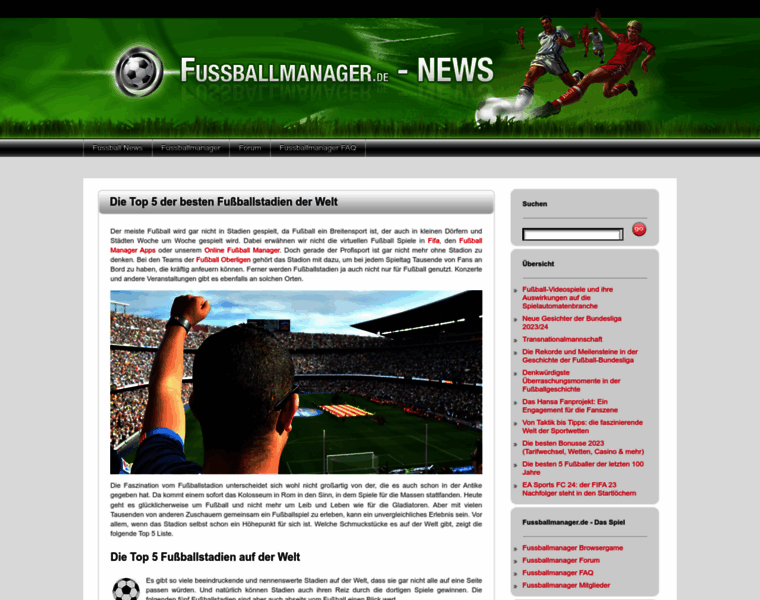 Fussballstadienwelt.de thumbnail