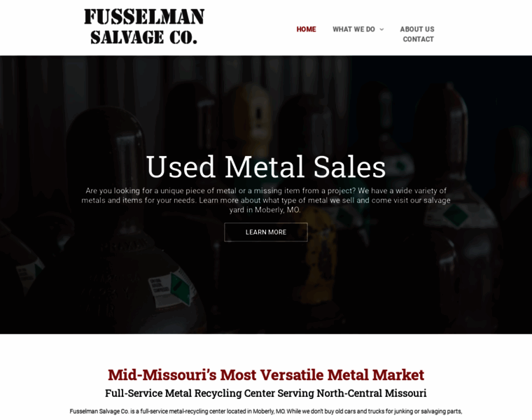 Fusselmetals.com thumbnail