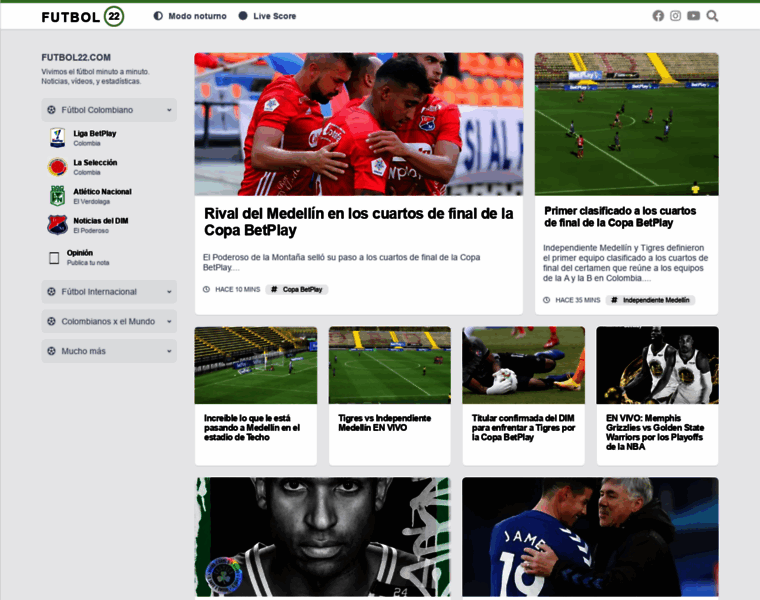 Futbol22.com thumbnail