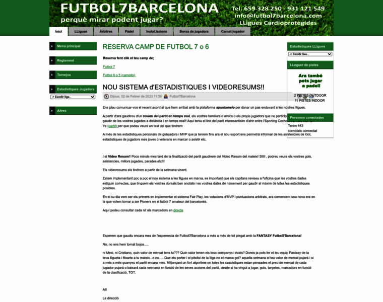 Futbol7barcelona.com thumbnail
