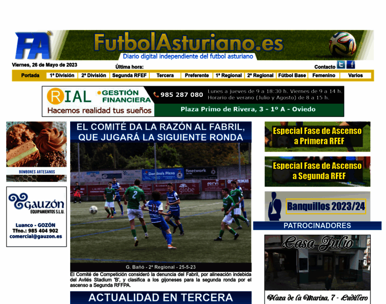 Futbolasturiano.com thumbnail