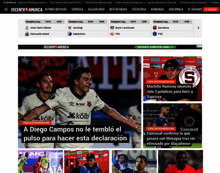 Futbolcentroamerica.com thumbnail
