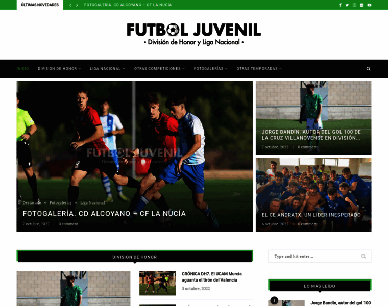 Futboljuvenil.es thumbnail