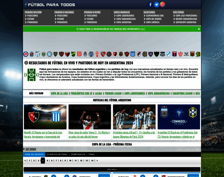 Futbolparatodos.com.ar thumbnail