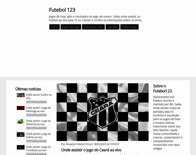 Futebol123.com thumbnail