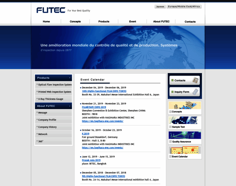 Futec-global.com thumbnail
