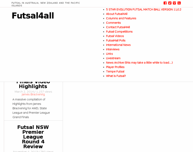 Futsal4all.com thumbnail
