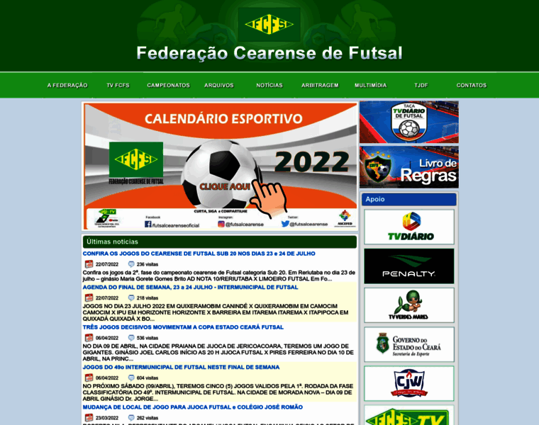 Futsalcearense.com.br thumbnail