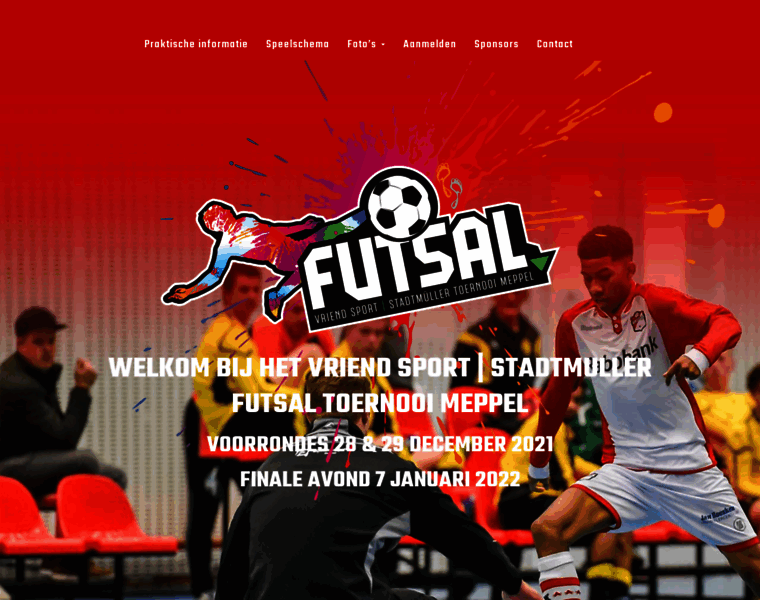 Futsaltoernooimeppel.nl thumbnail