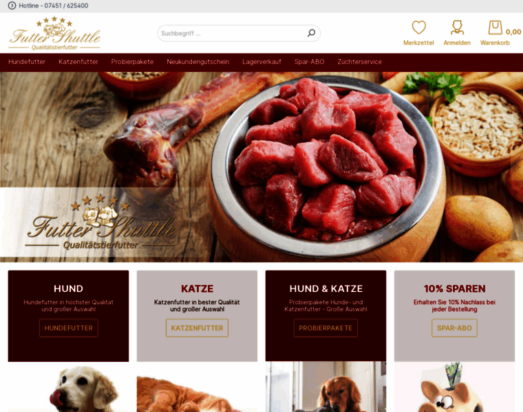 Futter-shuttle.de thumbnail Futter-shuttle.de thumbnail