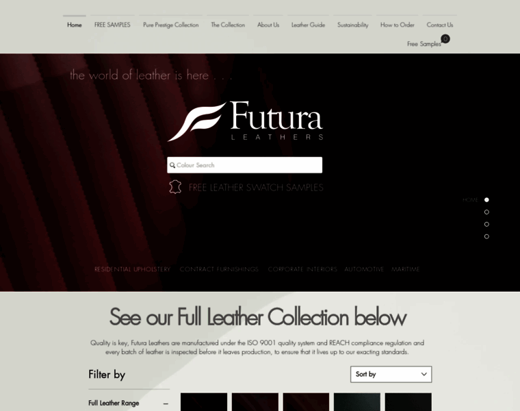 Futuraleathers.co.uk thumbnail