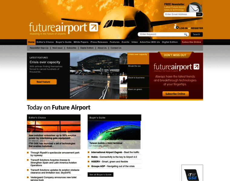 Futureairport.com thumbnail