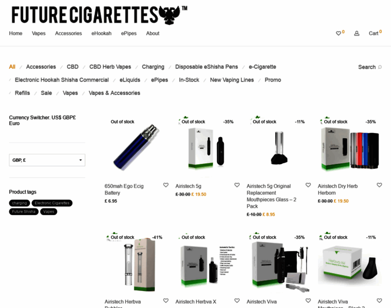 Futurecigarettes.co.uk thumbnail