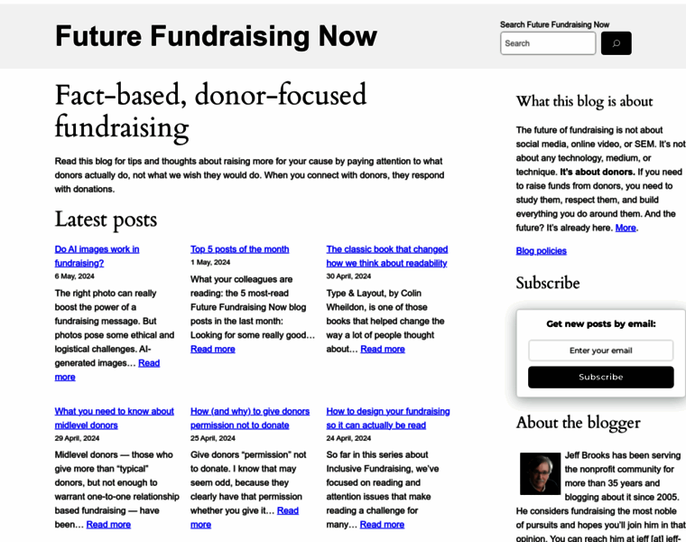 Futurefundraisingnow.com thumbnail