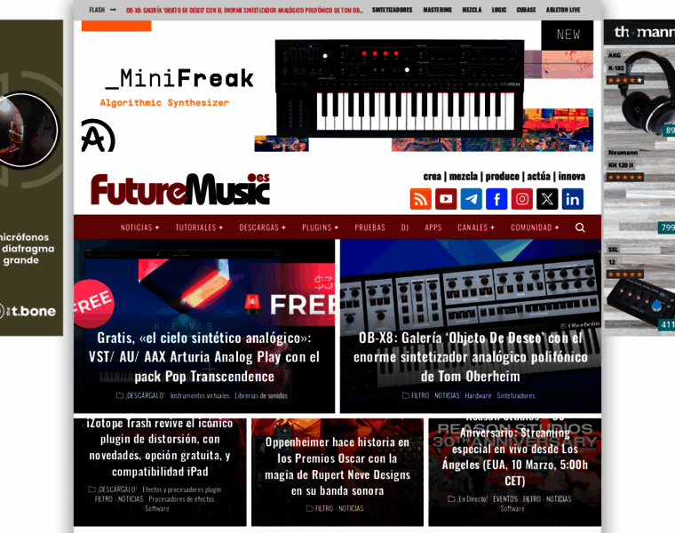 Futuremusic-es.com thumbnail