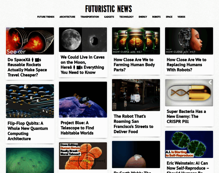 Futuristicnews.com thumbnail
