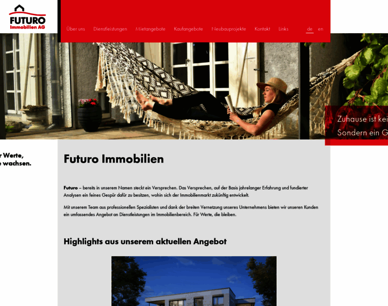 Futuro-immobilien.ch thumbnail