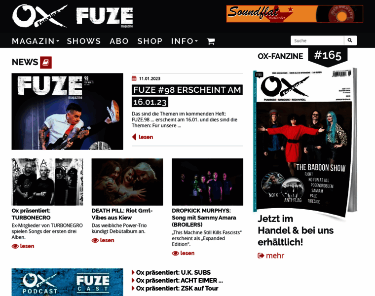 Fuze-magazin.de thumbnail