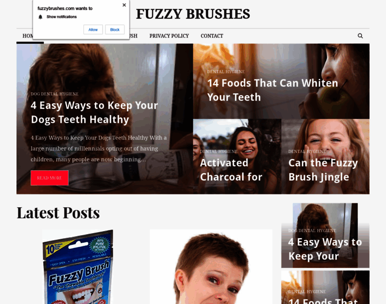 Fuzzybrushes.com thumbnail