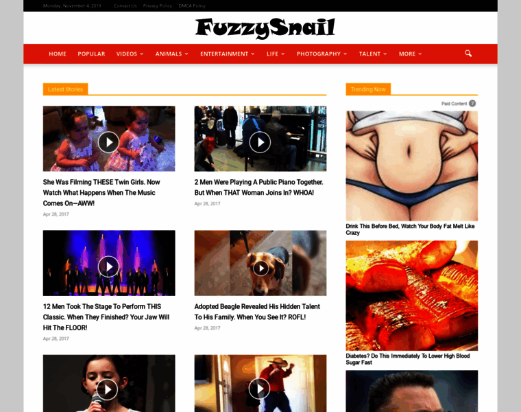 Fuzzysnail.com thumbnail